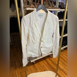 White banana republic blazer